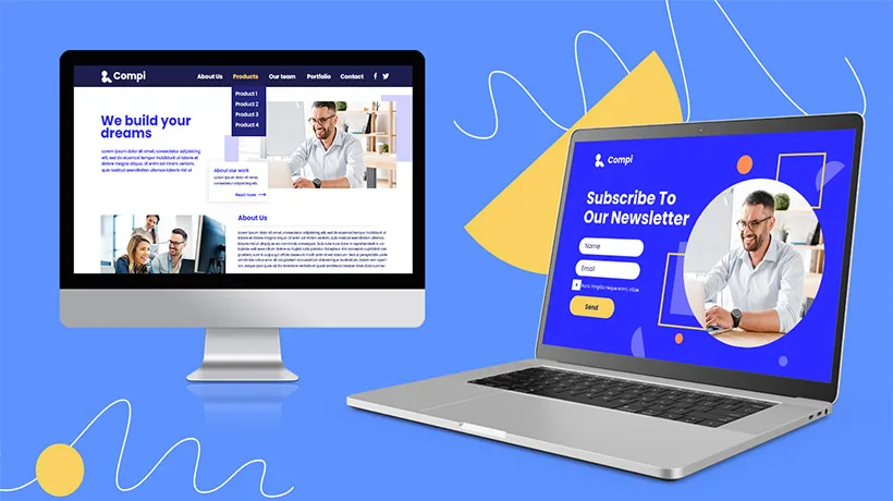 نکات اصلی در رعایت لندینگ پیج در طراحی سایت landing edehkadeh 1