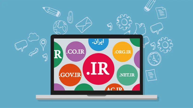 آموزش ثبت دامنه ir. در ایرنیک web disign edehkadeh 1