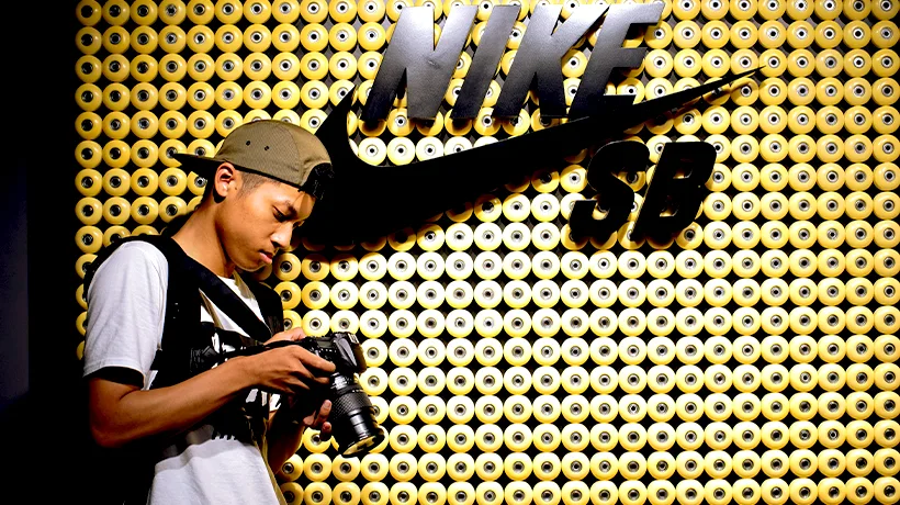 مرور تجربه برند نایک از دیجیتال مارکتینگ web disign 7